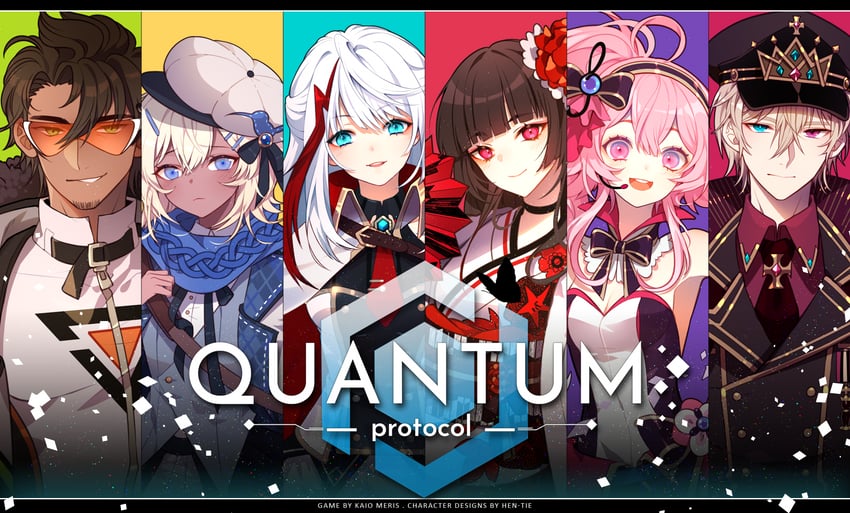 quantum protocol drawn by hen-tie