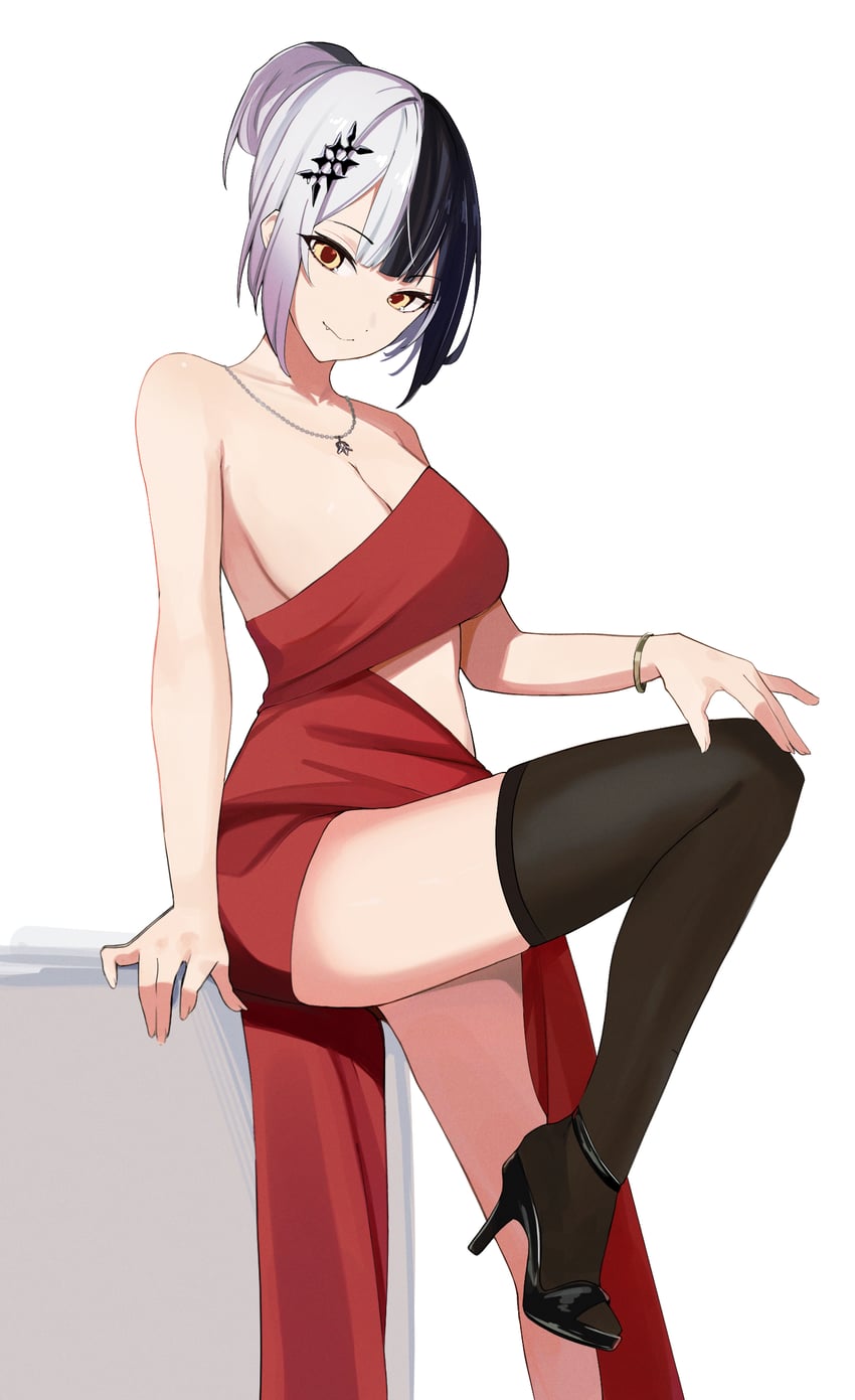 shiori novella (hololive and 1 more) drawn by ku_roiko