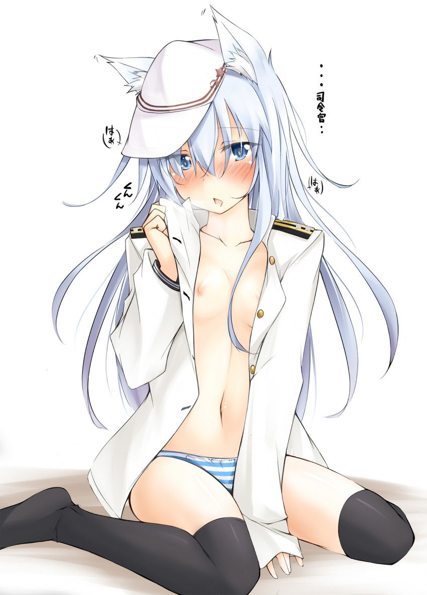 hibiki and verniy (kantai collection) drawn by kaminagi_(kaminagi-tei)