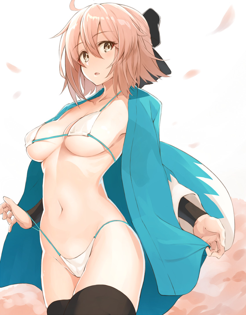 okita souji (fate and 1 more) drawn by shunichi