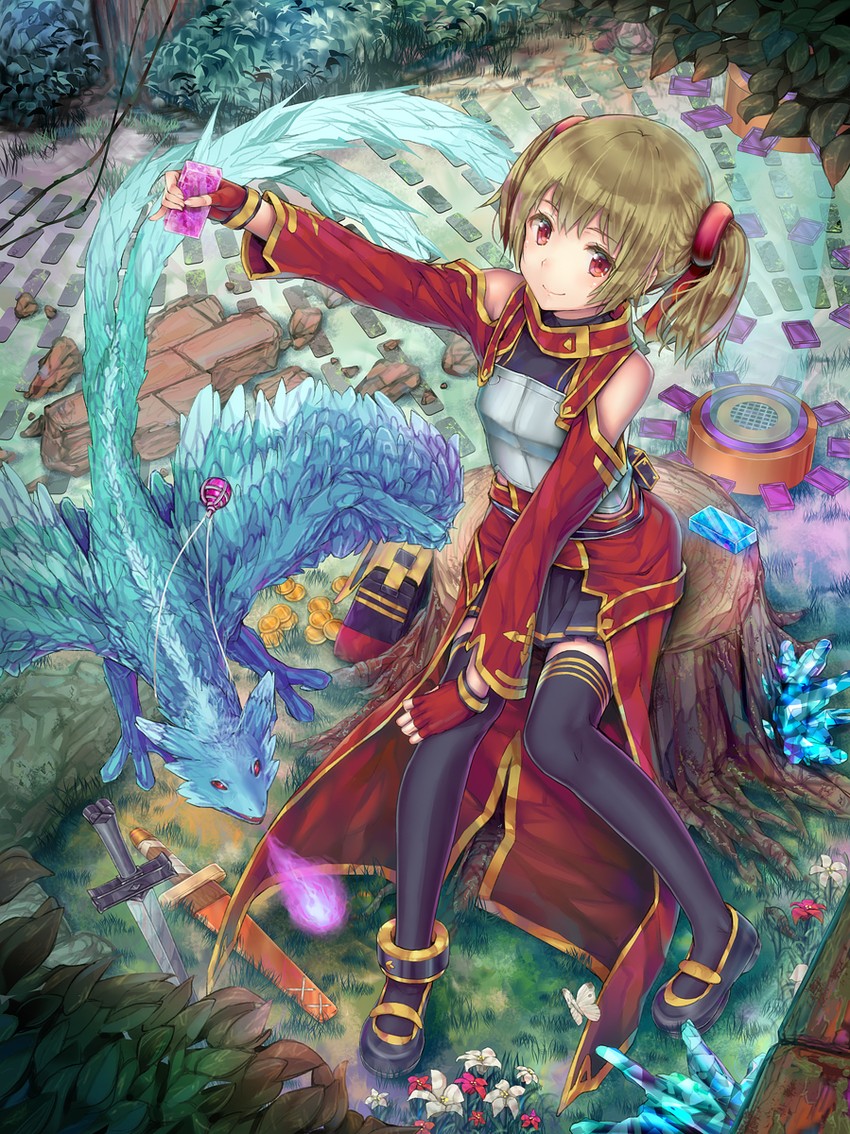 silica and pina (sword art online) drawn by hourainingyou