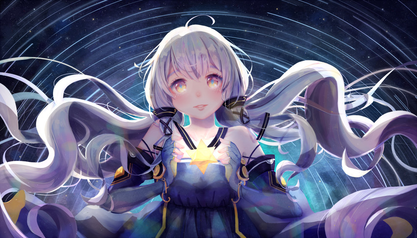 xingchen (vocaloid and 1 more) drawn by momoiro_danki