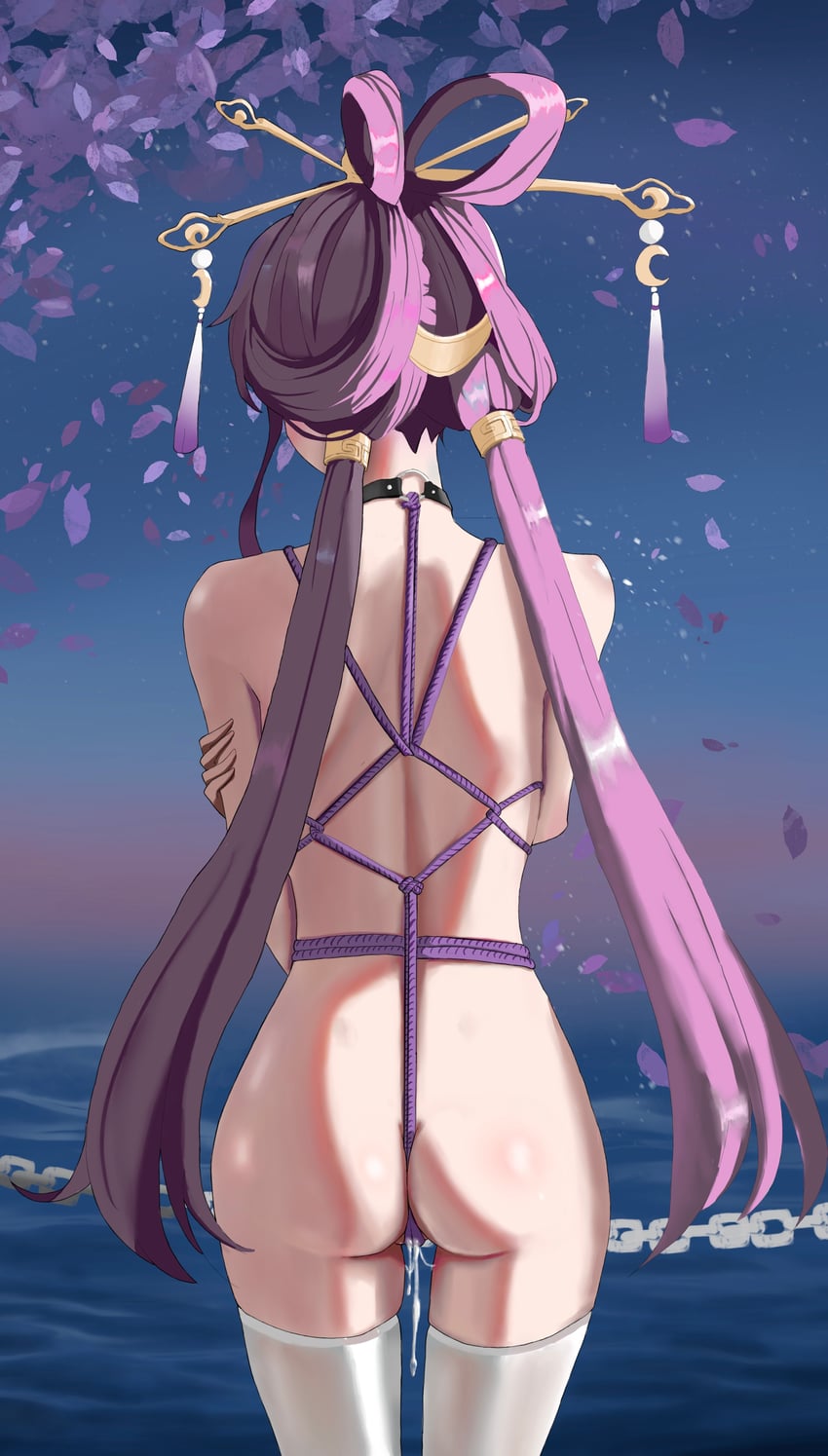 fu xuan (honkai and 1 more) drawn by yi_yanhua_er_qing