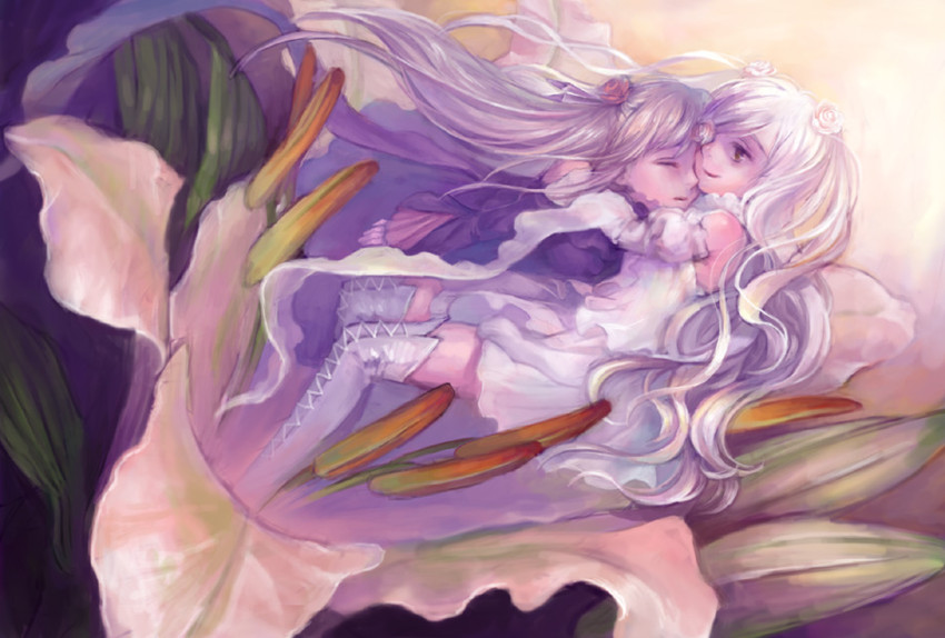 kirakishou and barasuishou (rozen maiden) drawn by miya_(foolish_order)