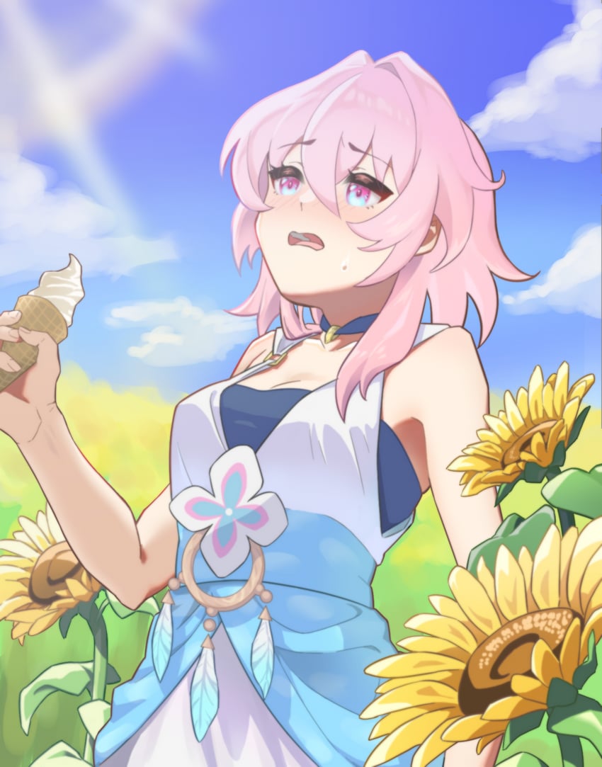 march 7th (honkai and 1 more) drawn by mitukiaqa