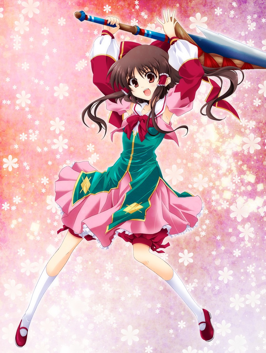 hakurei reimu (touhou and 1 more) drawn by ikeda_jun_(aquaqua)