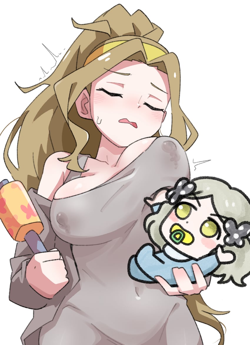 handa roco and nikaido chizuru (idolmaster and 2 more) drawn by ohgi910