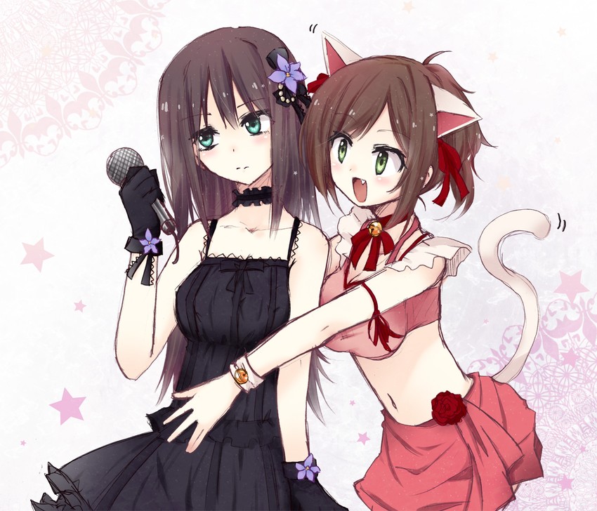 shibuya rin and maekawa miku (idolmaster and 1 more) drawn by futaru_usagi