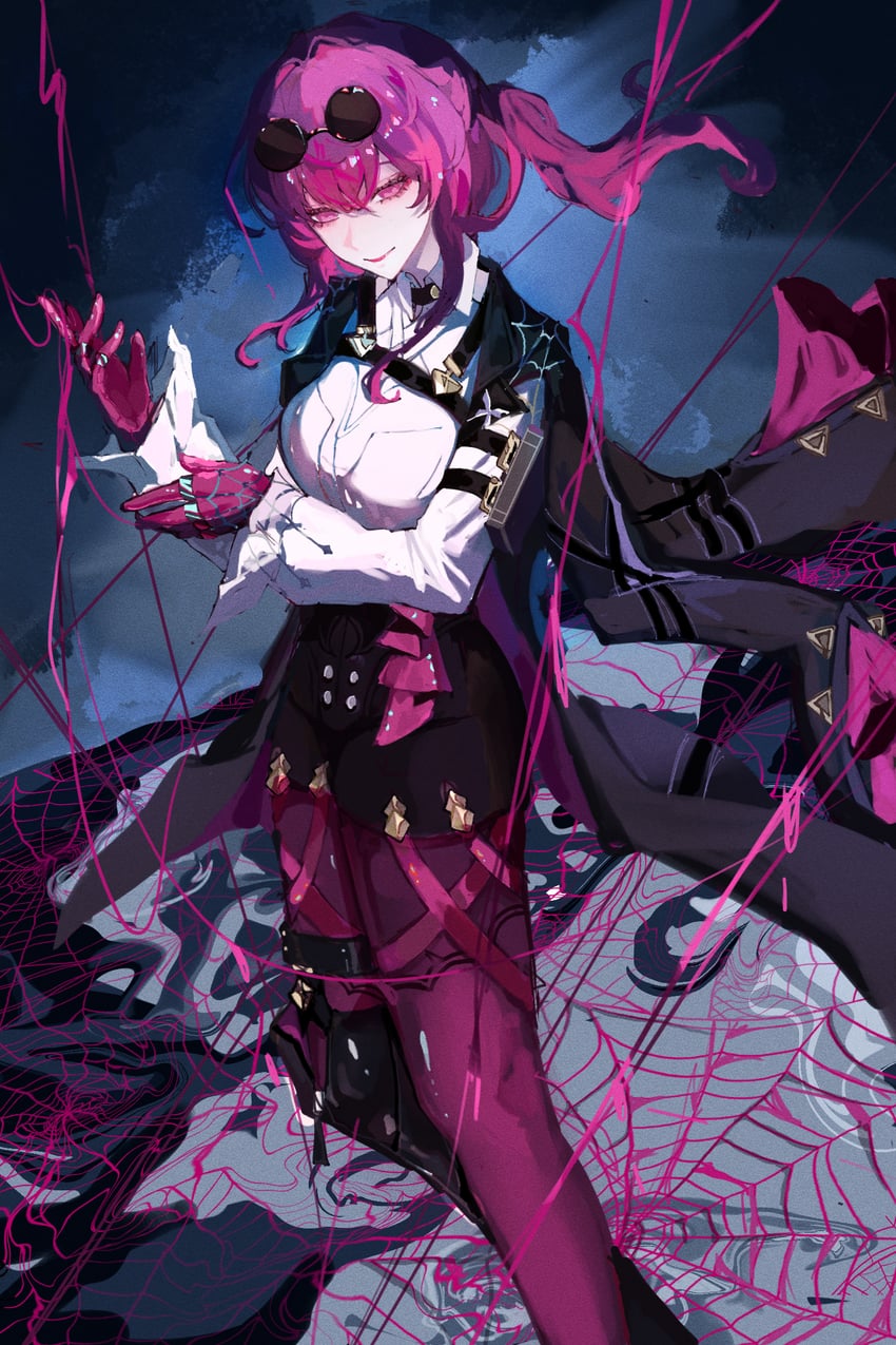 kafka (honkai and 1 more) drawn by mashi_(pixiv_zcjd2538)