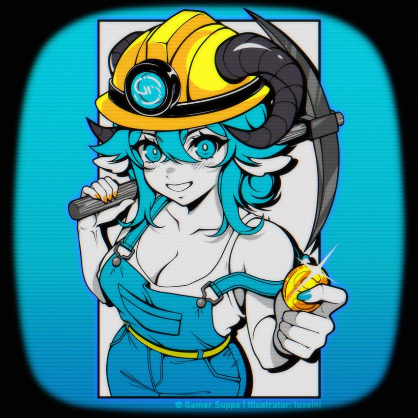 jschlatt (minecraft youtube and 2 more) drawn by luxeini