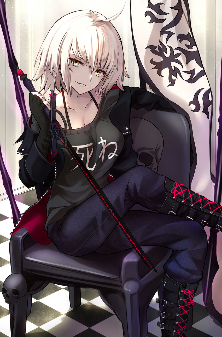 jeanne d'arc alter (fate and 1 more) drawn by shigure_s
