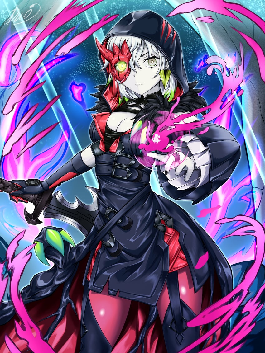diabellstar the black witch (yu-gi-oh!) drawn by dyuo