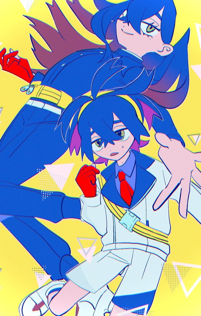 kieran and carmine (pokemon and 1 more) drawn by y3xhxv
