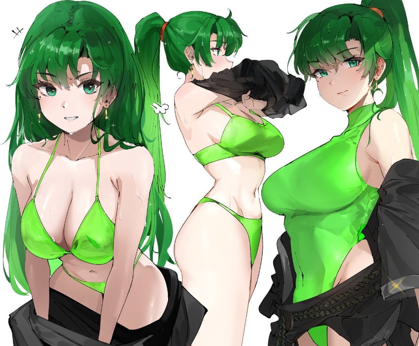 lyn (fire emblem and 1 more) drawn by ormille