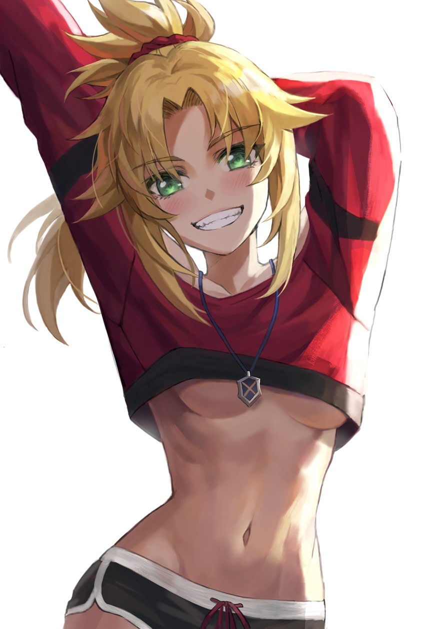 mordred (fate and 1 more) drawn by tonee