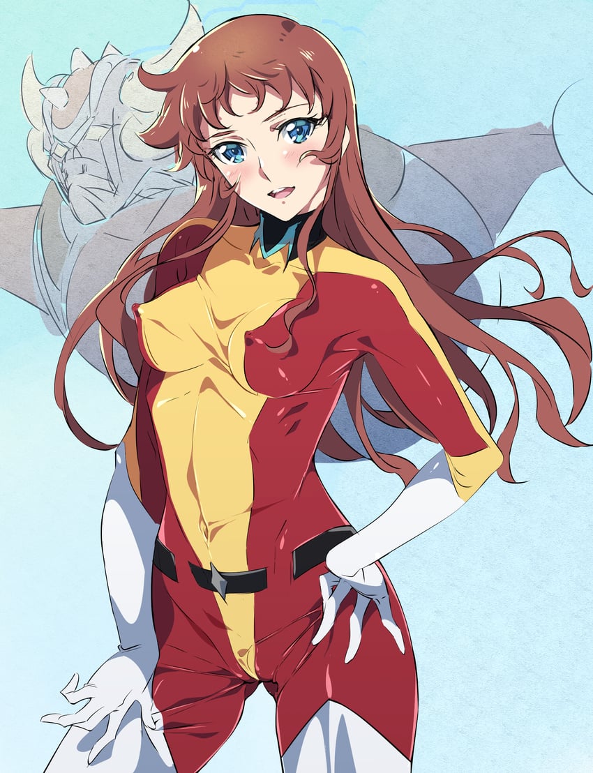 grendizer and maria grace fleed (mazinger and 2 more) drawn by niko_(tama)