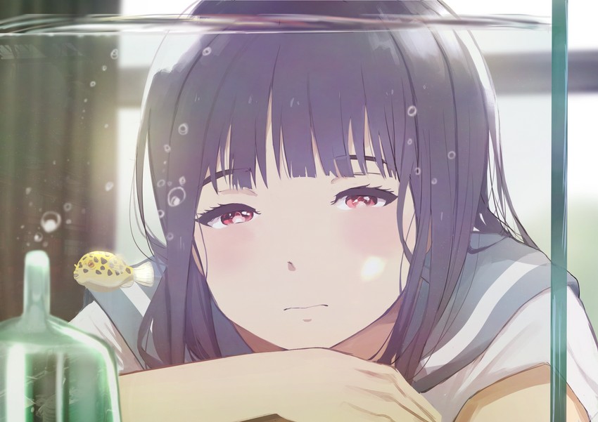 yoroizuka mizore (hibike! euphonium and 1 more) drawn by niizuka_(c-drop)