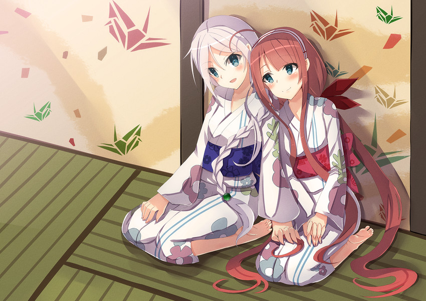 kawakaze and umikaze (kantai collection) drawn by p.k.f