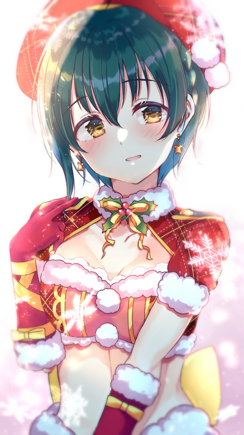 kohinata miho (idolmaster and 2 more) drawn by shiitake_taishi