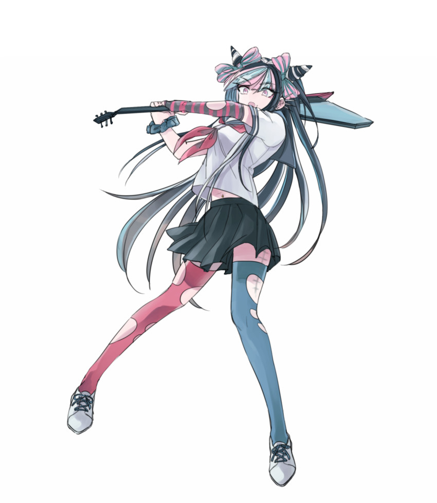 mioda ibuki (danganronpa and 1 more) drawn by goro_nyanko
