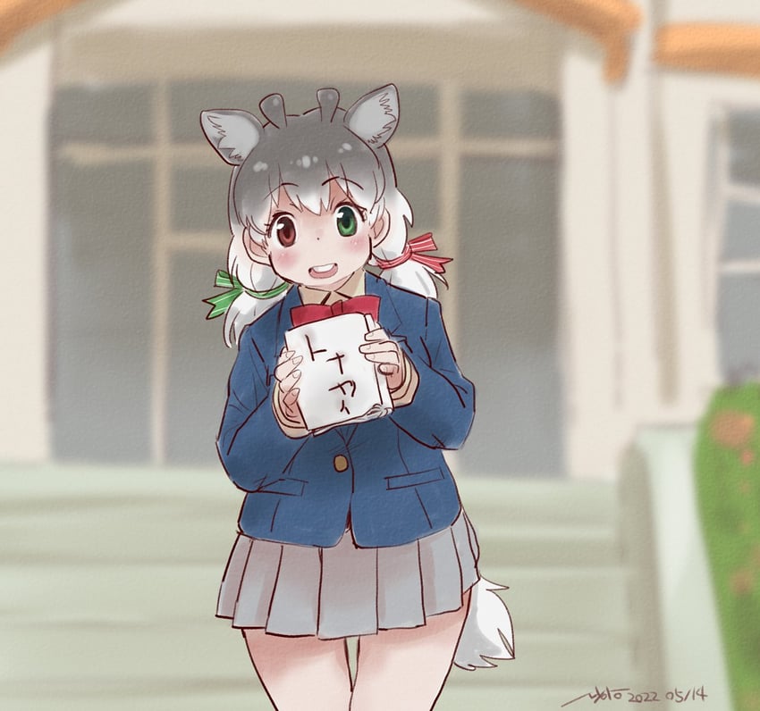 reindeer (kemono friends and 1 more) drawn by nyororiso_(muyaa)