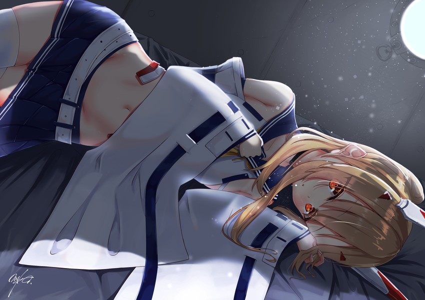 ayanami (azur lane) drawn by lows.