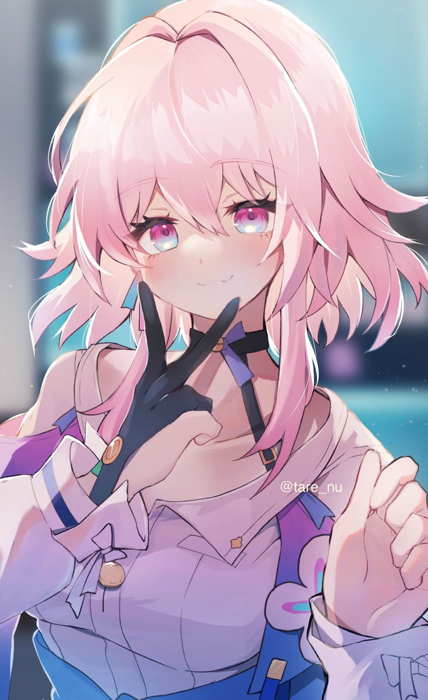 march 7th (honkai and 1 more) drawn by tare_(tonikaku_magaru)
