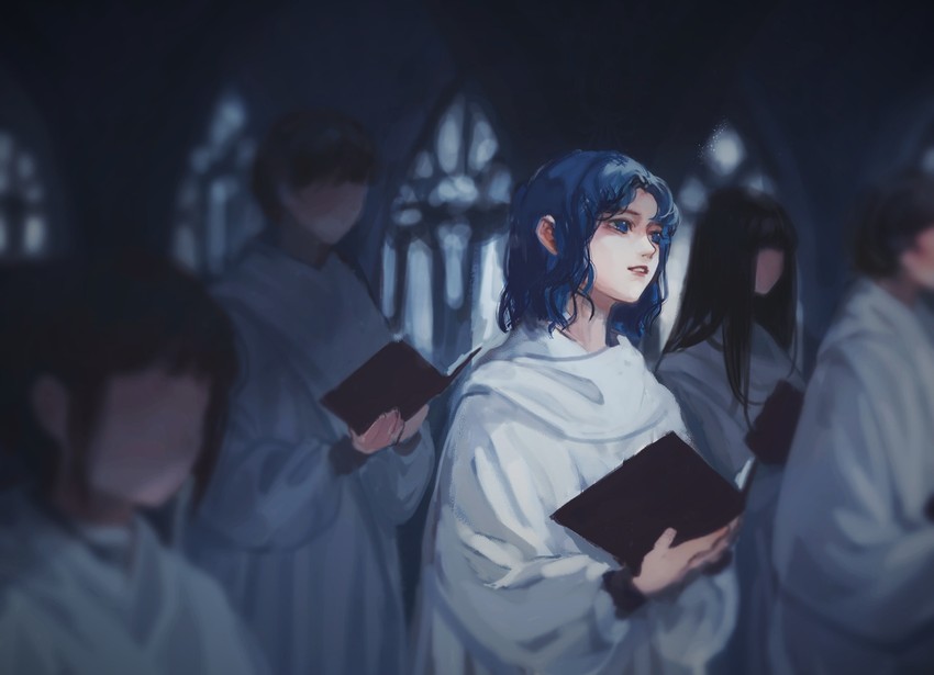 alger wilson (lord of the mysteries) drawn by beidao490