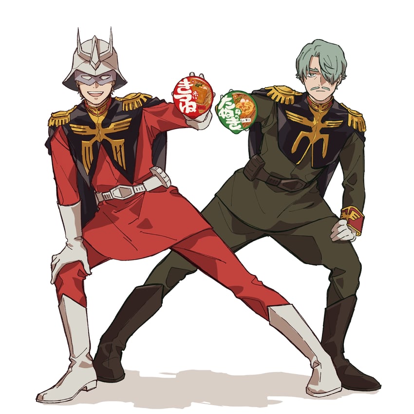char aznable and challia bull (gundam and 1 more) drawn by mochishio