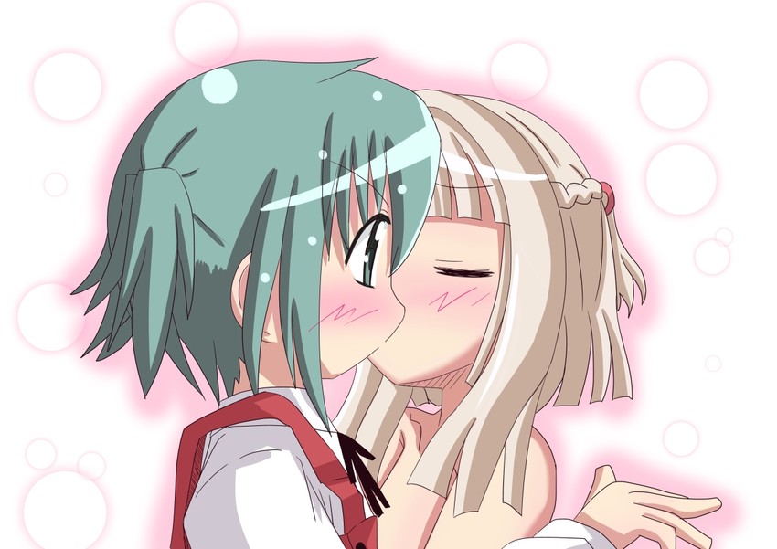 nori and nazuna (hidamari sketch) drawn by naruse_mai
