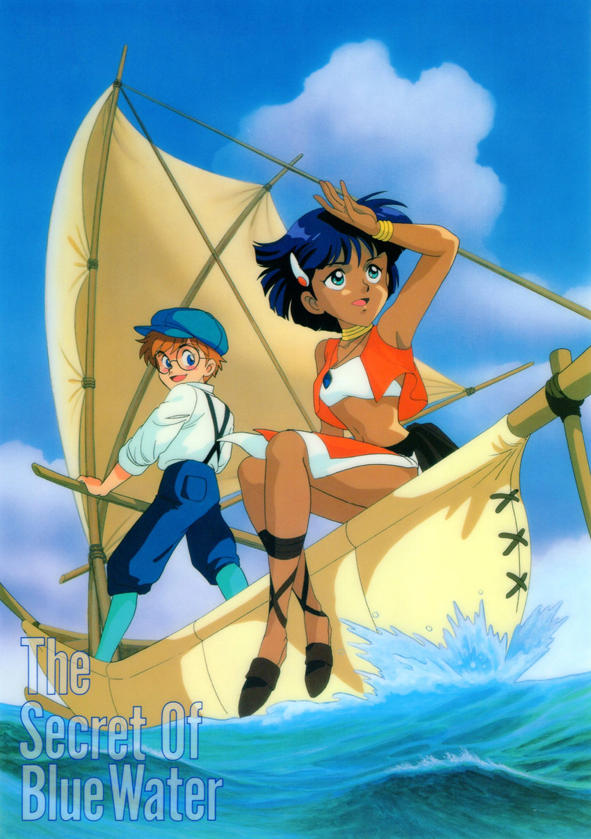 nadia la arwall and jean roque lartigue (fushigi no umi no nadia)