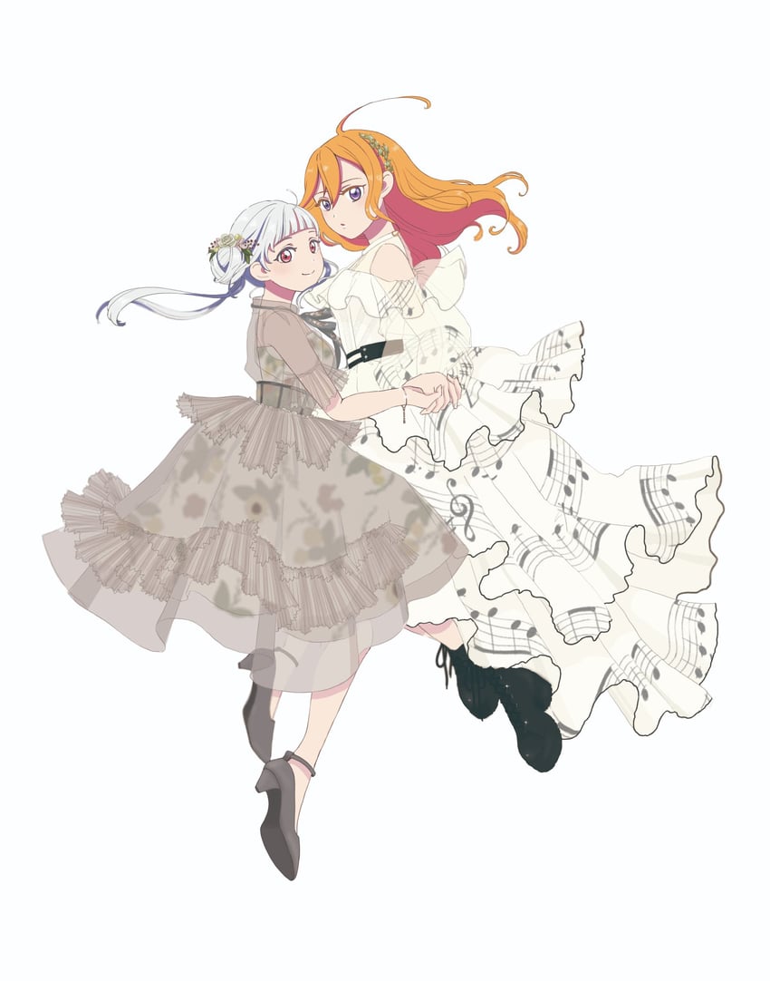 shibuya kanon and arashi chisato (love live! and 1 more) drawn by km_(mi_iizt)