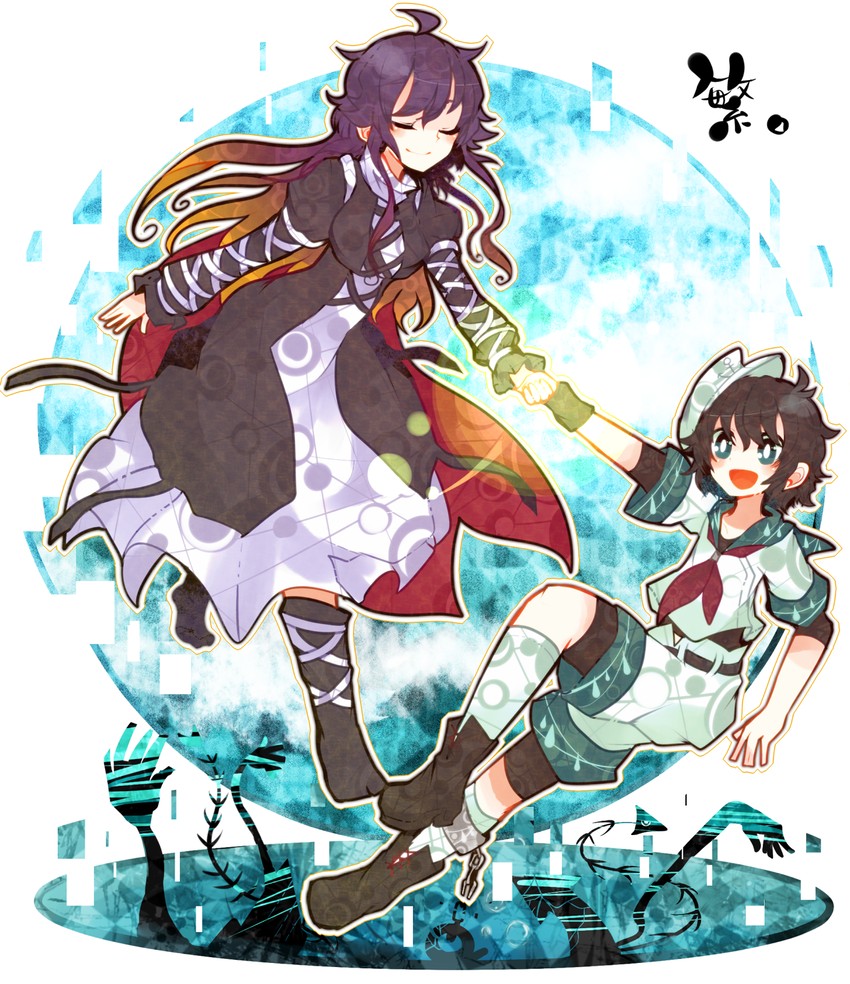 hijiri byakuren and murasa minamitsu (touhou) drawn by itomugi-kun