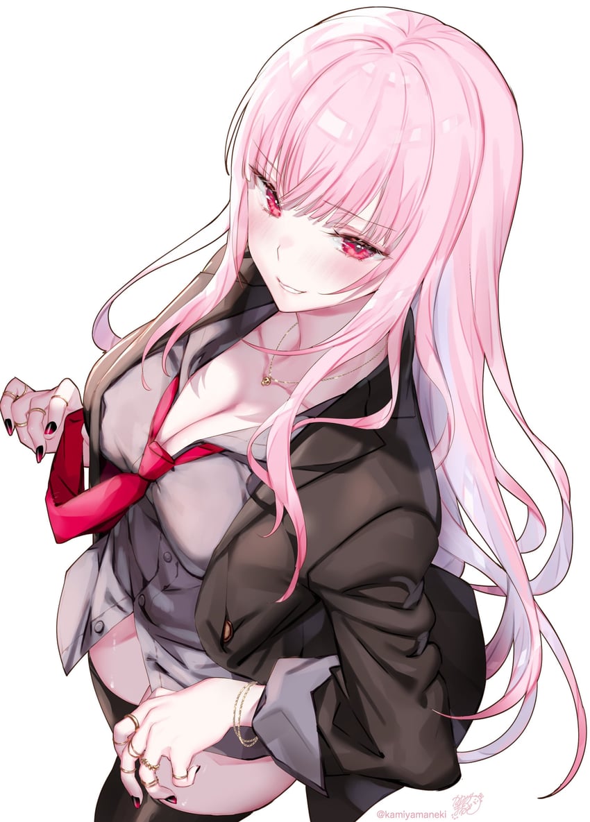 mori calliope (hololive and 1 more) drawn by kamiya_maneki