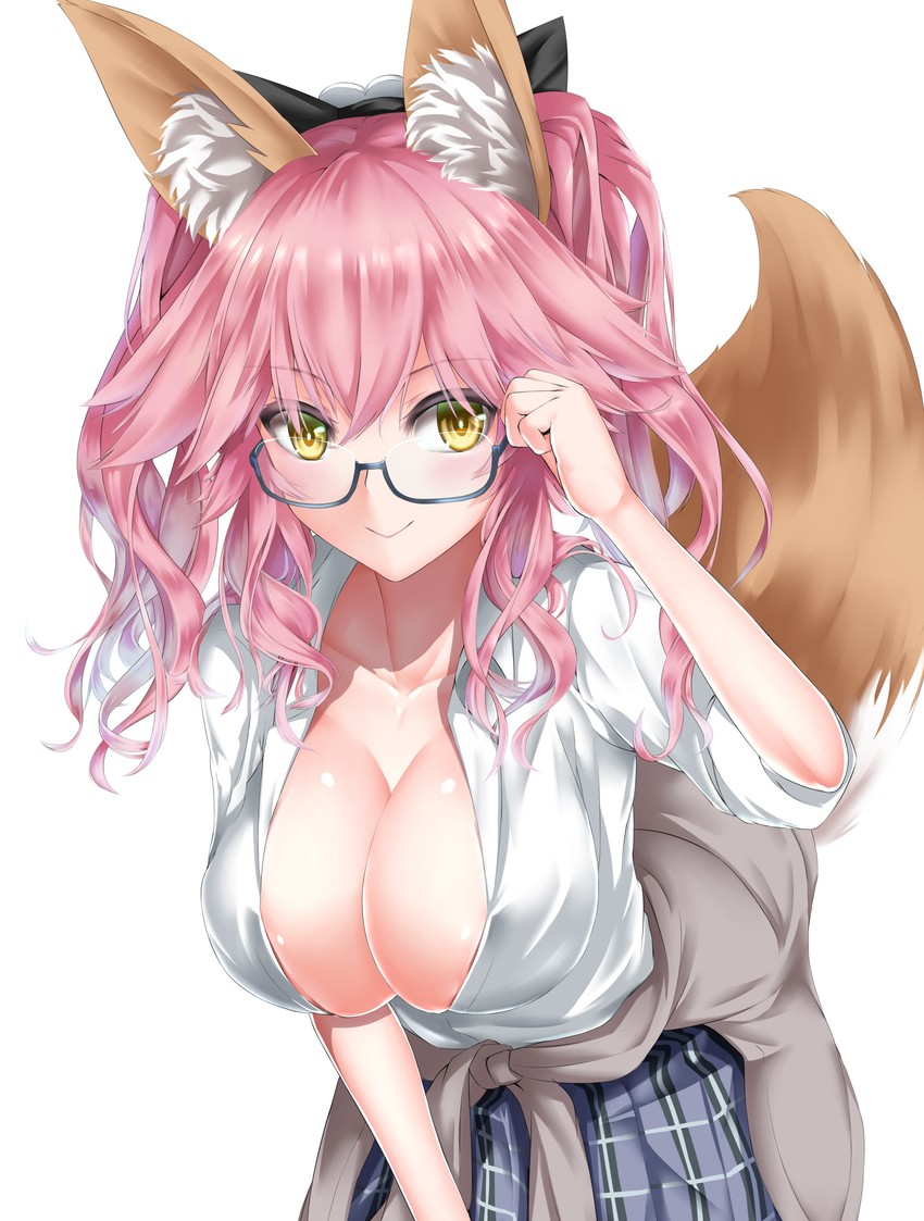 tamamo and tamamo jk (fate and 1 more) drawn by kamehito