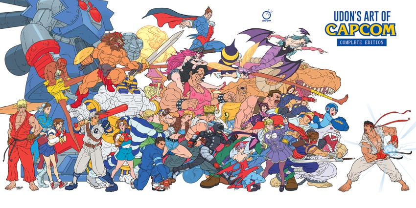 chun-li, morrigan aensland, han juri, lilith, ryu, and 30 more (street fighter and 15 more) drawn by espen_grundetjern, joe_ng, ludwig_olimba, and udon_entertainment