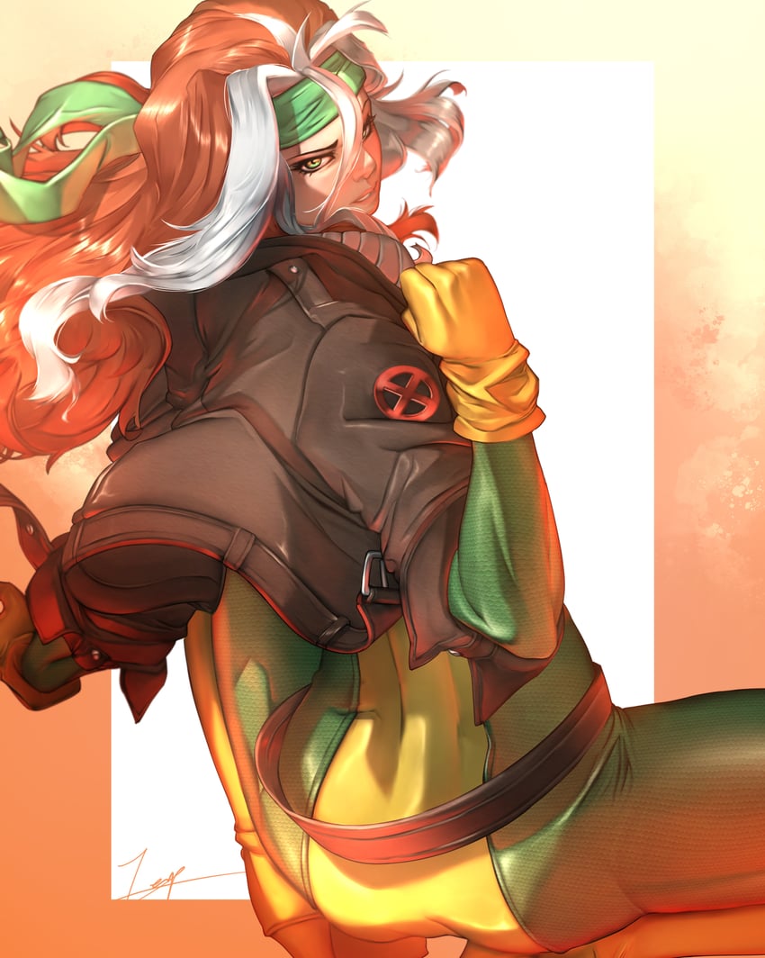 rogue (marvel and 1 more) drawn by teppu_tora