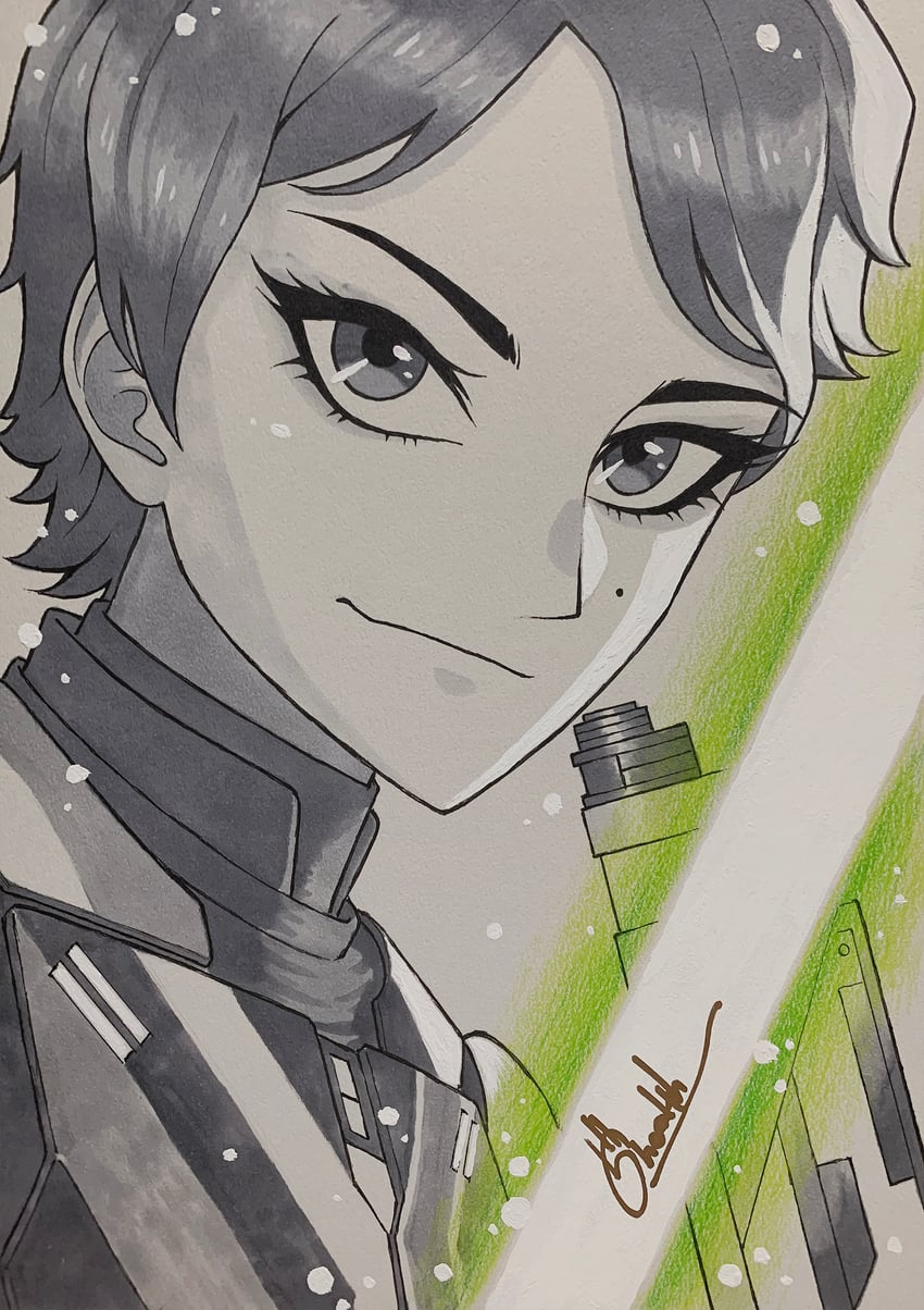 sabine wren (star wars and 1 more) drawn by 5health