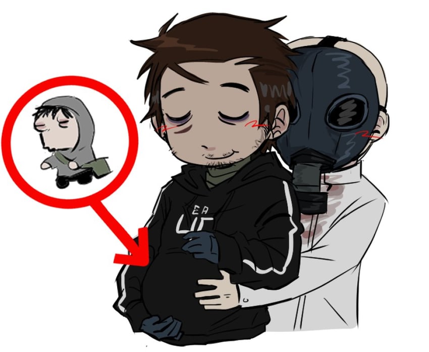 simon henriksson, david leatherhoff, and dr purnell (cry of fear and 1 more) drawn by yaded05