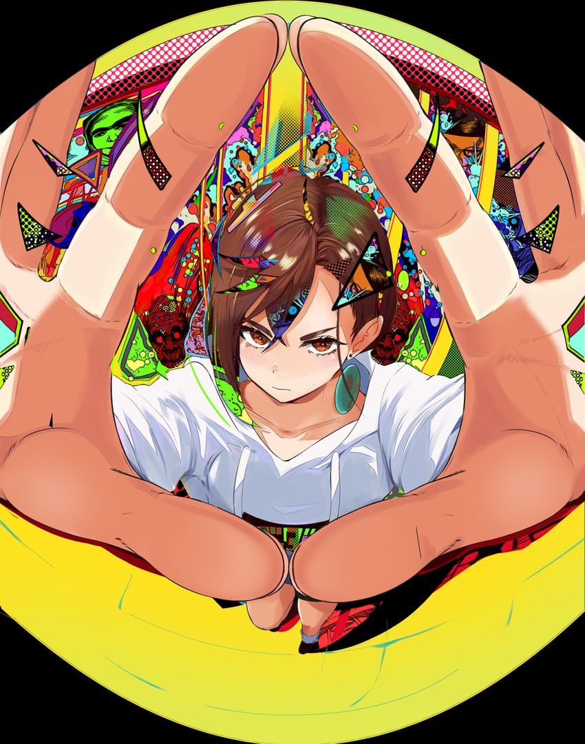 ayase momo, turbo granny, this man, and rokuro (original and 1 more) drawn by tanunuki