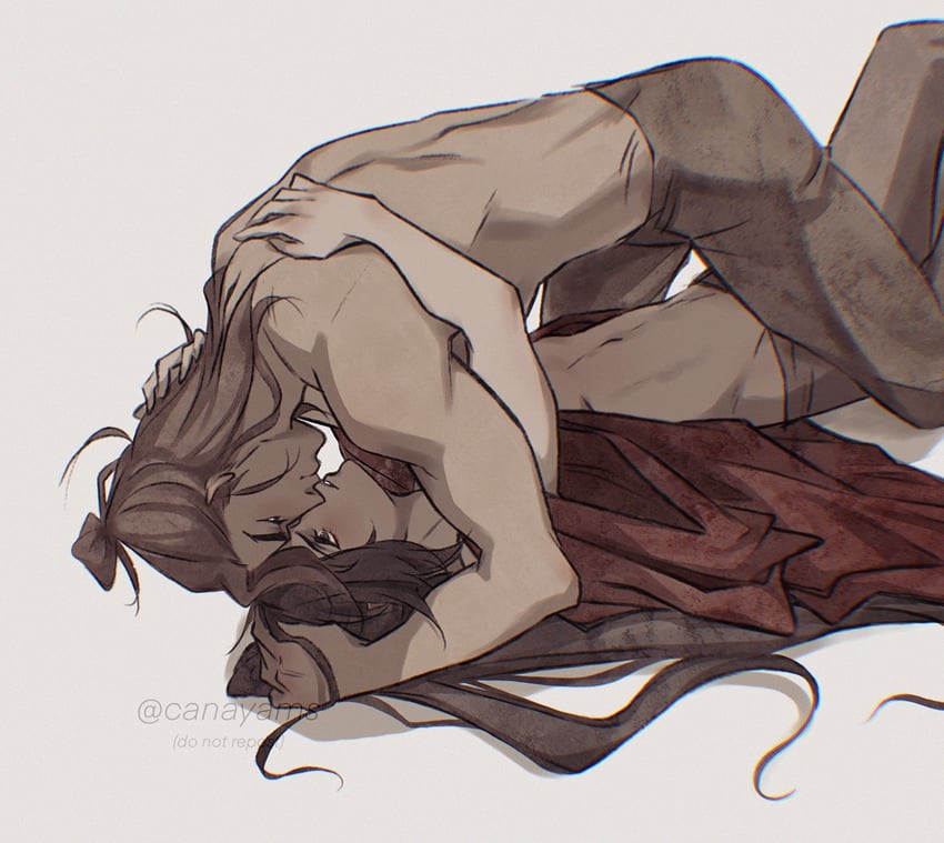 mu qing and feng xin (tianguan cifu) drawn by canayams