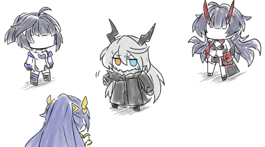 raiden mei and sunbringer (honkai and 3 more) drawn by nabeiro_kin