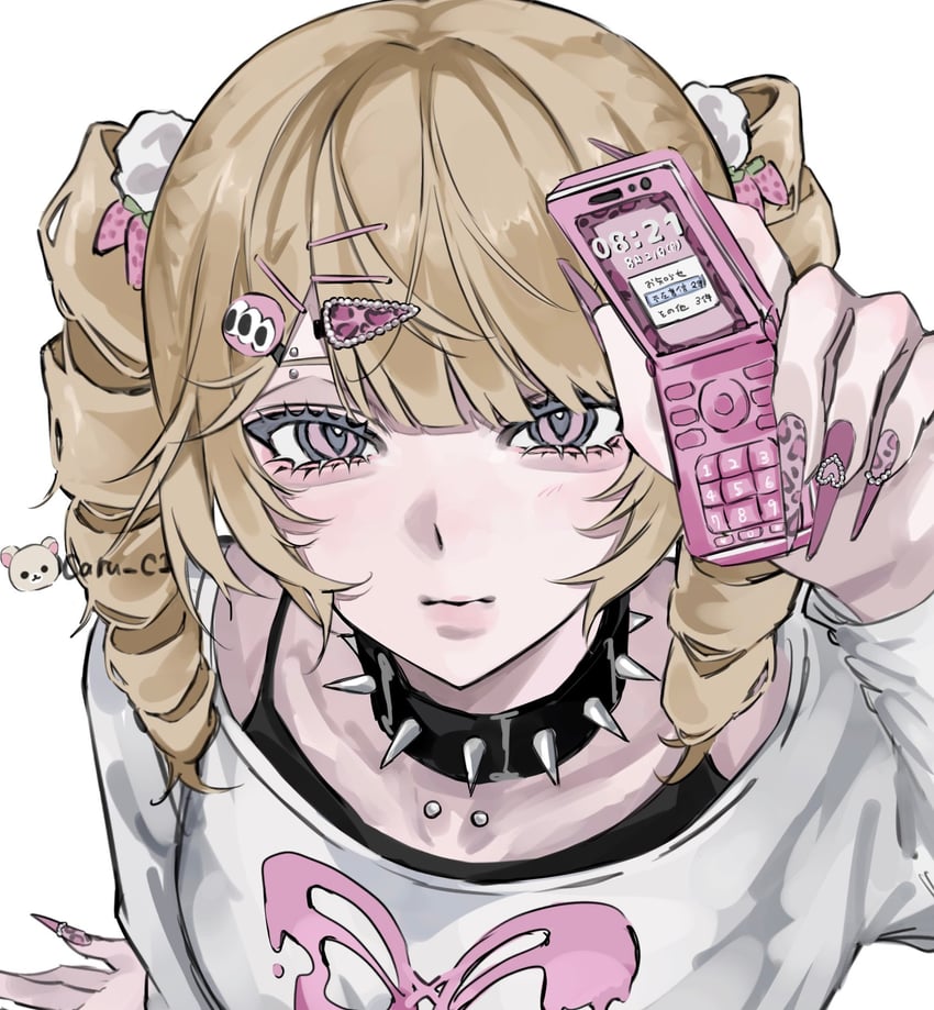 korilakkuma (original and 1 more) drawn by caru_c1