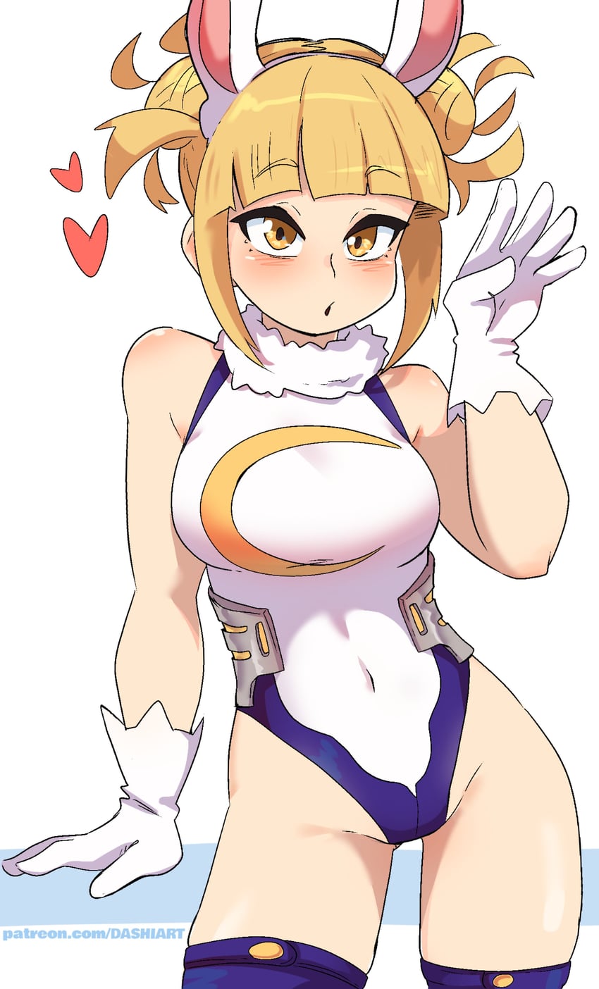 mirko and toga himiko (boku no hero academia) drawn by dashi_(dashiart)
