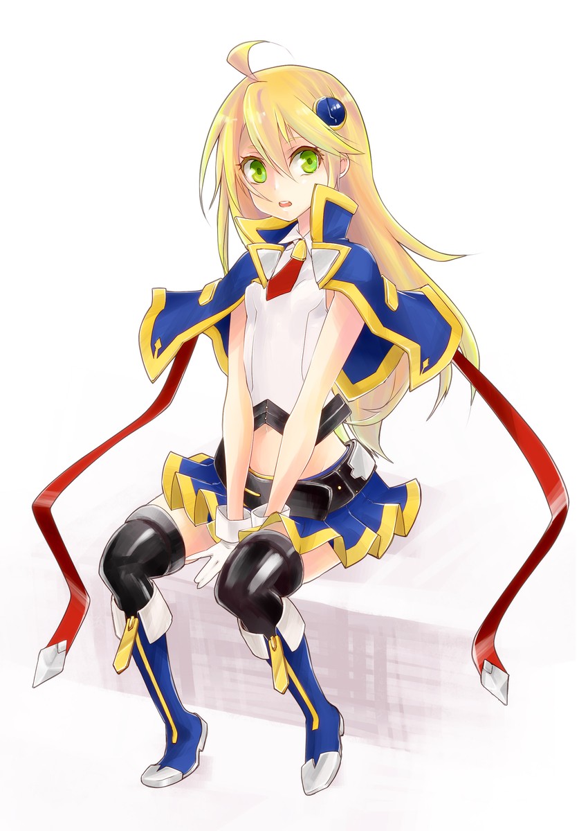noel vermillion (blazblue and 1 more) drawn by littlebird-idel