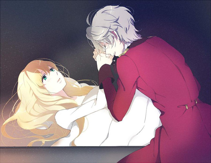 slaine troyard and asseylum vers allusia (aldnoah.zero) drawn by amy26
