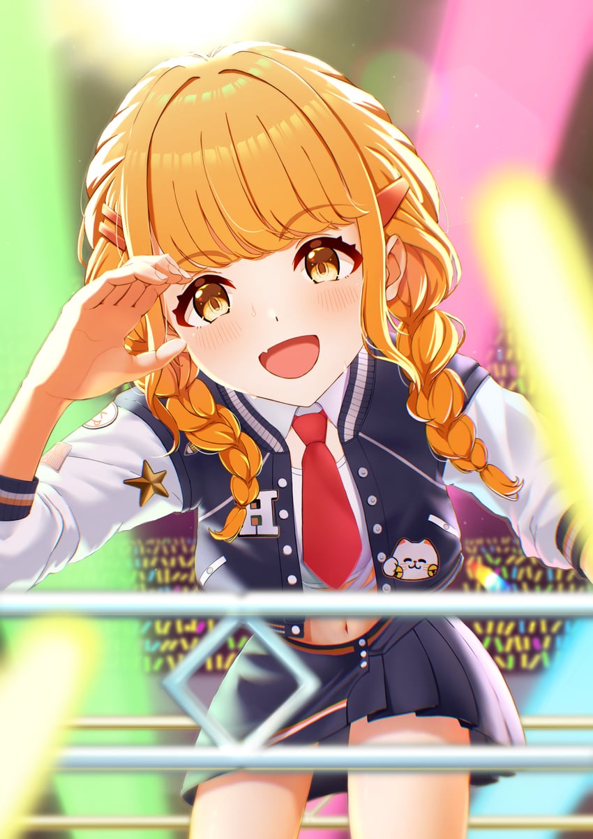 fujita kotone (idolmaster and 1 more) drawn by palasta