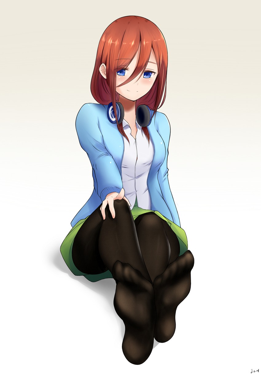 nakano miku (go-toubun no hanayome) drawn by j.c.14