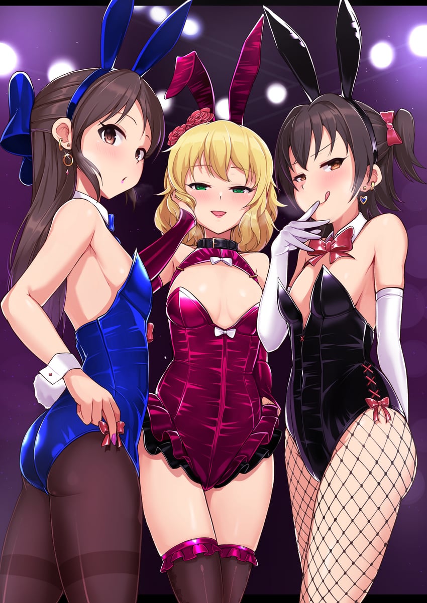 tachibana arisu, sakurai momoka, and akagi miria (idolmaster and 1 more) drawn by twogie