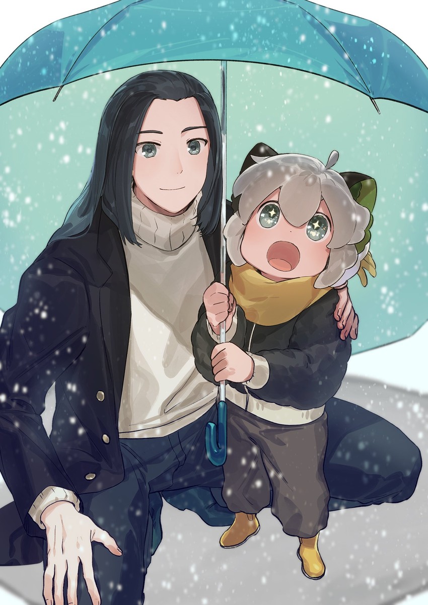 luo xiaohei and wuxian (luo xiaohei zhanji) drawn by gihuta_hiroshi